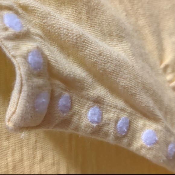 Talbots yellow shirt sleeve shirt - Picture 3 of 4